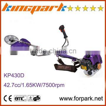 Kingpark Good Quality 430 Gasoline Brush Cutter 40-5 43cc Grass Trimmer