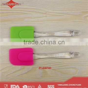 solid color silicone spatula for bakery tools