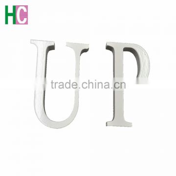 OEM alphabet made of MDF, paintingDear Sir(Madam), We're so glad to inform you that we have Trade Ass wood colour cheap letter