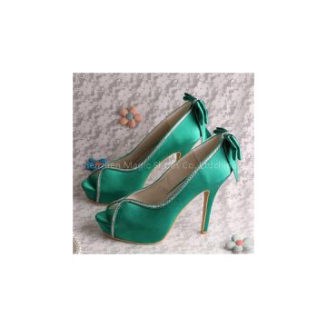 Green Prom Shoes
