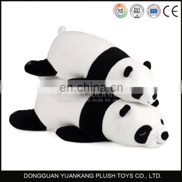 100% polyester stuffed panda bear teddy