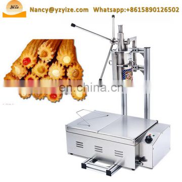 Stainless steel spanish churros filling making frying machine for sale