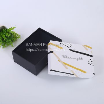 Paper gift custom packaging box with lid