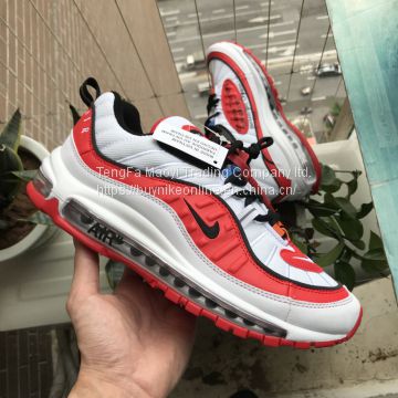 OFF WHITE x Nike Air Max 98 in red nike shoes on sale 50 off