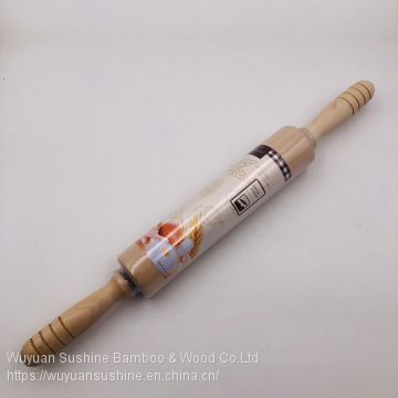 Wooden  Rolling Pin, Made of Chinese Cherry