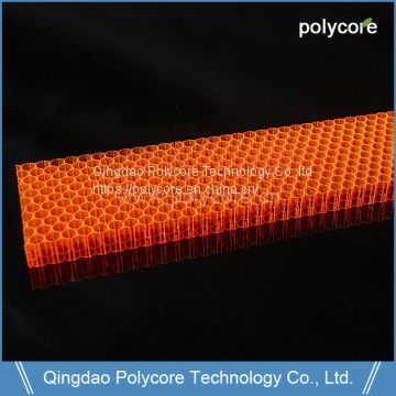 Excellent Dielectric Properties Lighting Equipments Pc Honeycomb Fungi Resistant / Energy Absorption