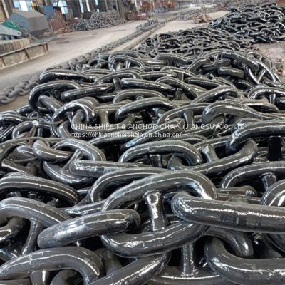 60mm stud link anchor chain with IACS certification