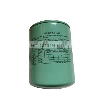 Factory direct sales 250025-525 air compressor oil filter