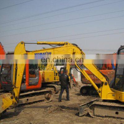 Japan komatsu  PC55 mini crawler excavator for sale