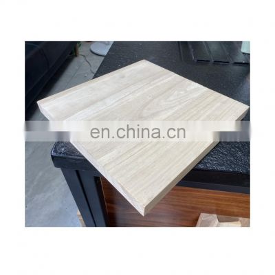 Rubber wood core veneer Strong stability Not easy to deform, not easy to crack Rubber wood straight puzzle
