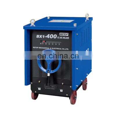 Popular Fan-cooled AC ARC Welder BX1-400 Equipments Producing