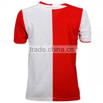 red/white football t shirt