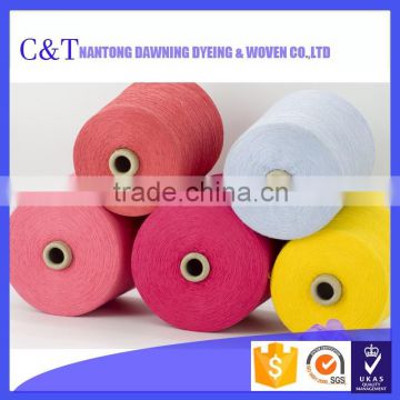 BEST sell 100 spun polyester color yarn