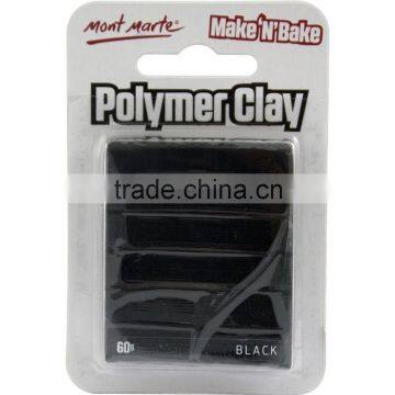 Mont Marte Make n Bake Polymer Clay - Black