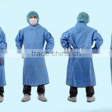 Disposable non woven Isolation gown for medical use