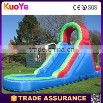 cheap price little inflatable water slide used for kids