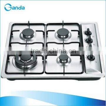 Stainless Steel Gas Stove Built-in Installation (GH-4S3)