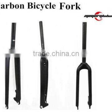 High-end road bike carbon front fork 3k/ud bicycle disc-brake fork 370mm carbon road fork