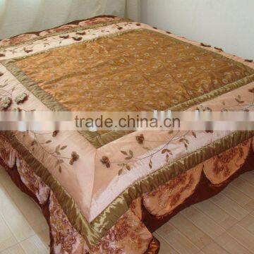 microfibre polyester bed cover
