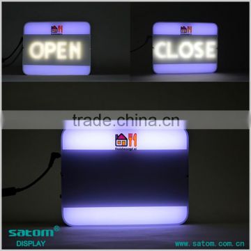 LED Open Sign Light Box For Store