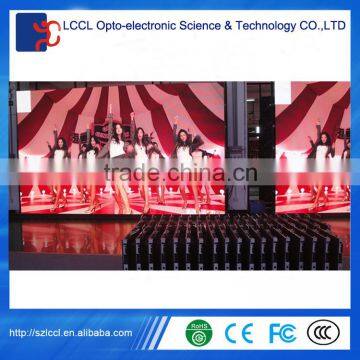 2016 Indoor Super Slim Stage and Concert Use P10 Iron Cabinet Display