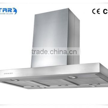 Hot sale good quality bell extractor without exit of... island cooker hood