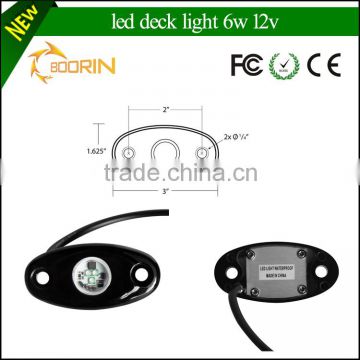 Rigid LED Rock light DC 10-30V IP68 deck light kit
