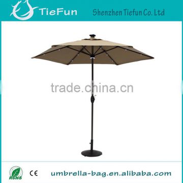 2014 hot sell rectangular luxury outdoor commercial umbrella