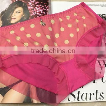 manufacture wholesale gorgeous decorative border lace girl panty underwear