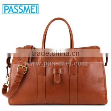 Genuine Leather Classic Duffle, Overnight/ Weekend Bag