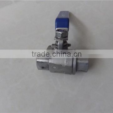 Stainless Steel 2 Pieces Reduce Port Ball Valve
