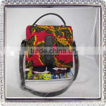 Africa wax fabric lady handbags , Wax shouder bags handbag for women
