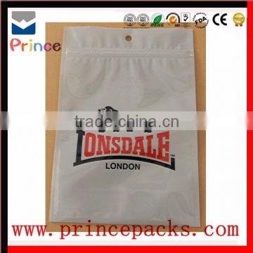 clothing packaging bag with zipper/clothes packaging bags