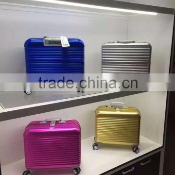 full aluminium waterproof business metal luggage and briefcase