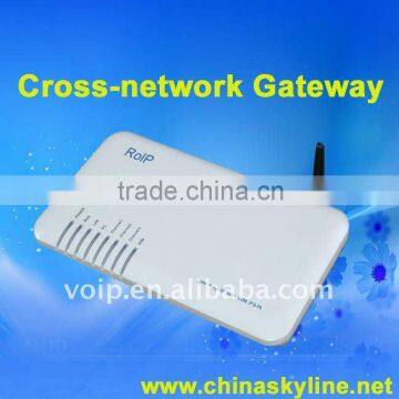 RoIP 302,with sip server for voice communication between voip,radio and gsm network,Cross network gateway