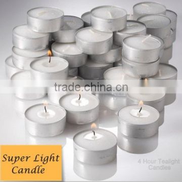 Aluminium cup tealight scented candle from biggest factory in China