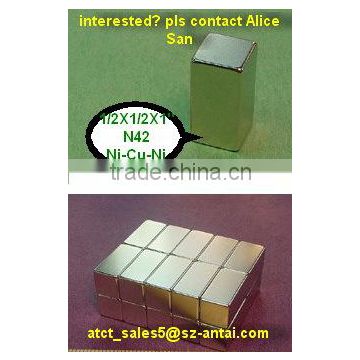 Custom neodymium large block magnet,bulk magnet