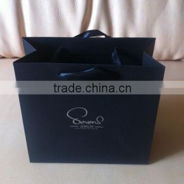 Wholesale custom jewelry bag small paper shopping bags