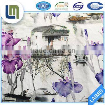 High quality 100% polyester brushed plain digital print home textile for bedding