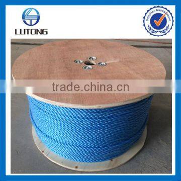 drawrope blue rope 6mm 500m/reel, pp rope