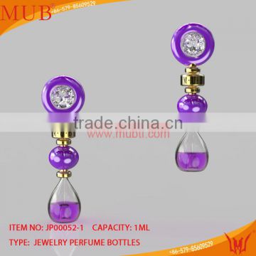 Glass Jewelry Earring Glass Bottle JP00052