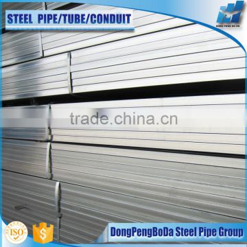 50*50*1.2 pre-galvanized rectangular hollow sections GI steel pipes