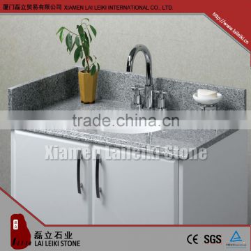 Low water absorption high grade Marble Granite Bathroom Vanity Top