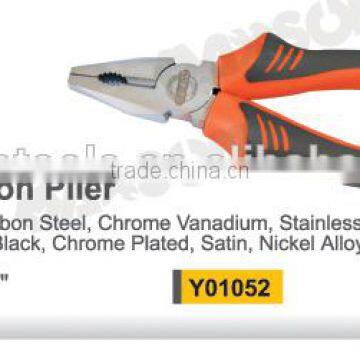 Y01052 new design HANDLE combination pliers