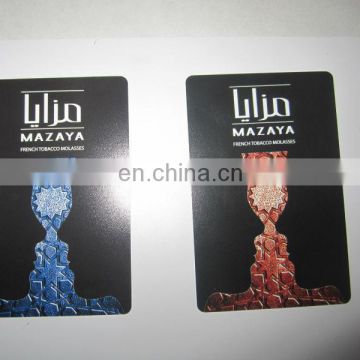 Cigar Plastic promotional playing cards
