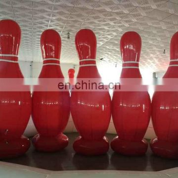 HI gaint inflatable bowing for event,human bowling pins for sale