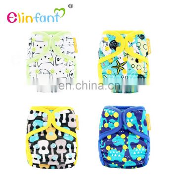 Elinfant waterproof cloth baby diaper resuable cloth diaper cover