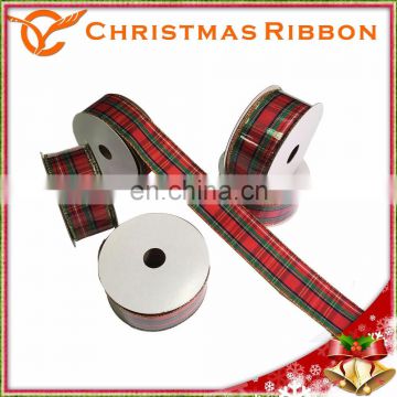Elegant 1.5" X 10y Plaid Christmas Ribbon Are Available