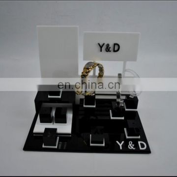 professional manufacture custom luxury jewelry display acrylic watch display stand