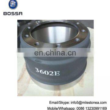 3602E brake drum for truck